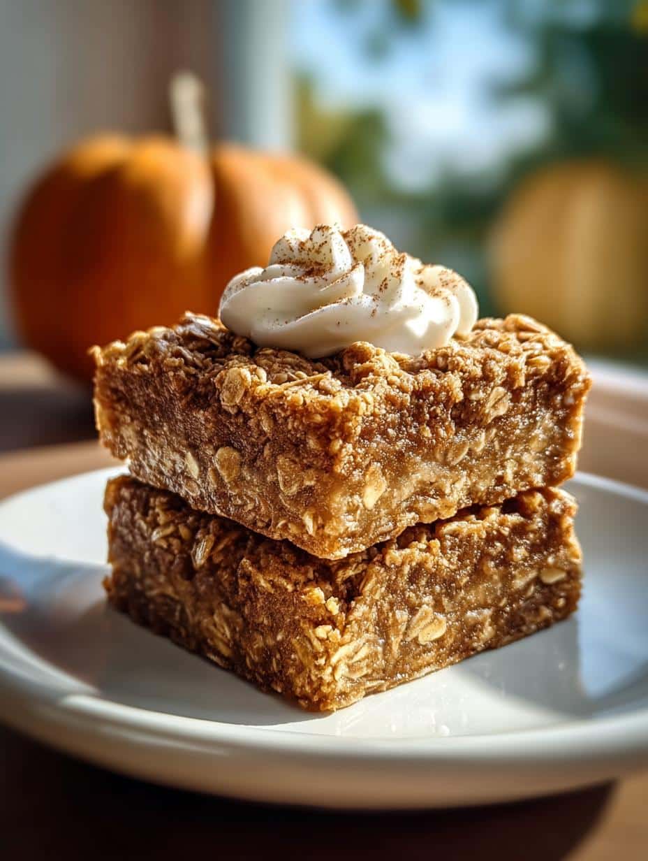 Pumpkin Spice Baked Oat