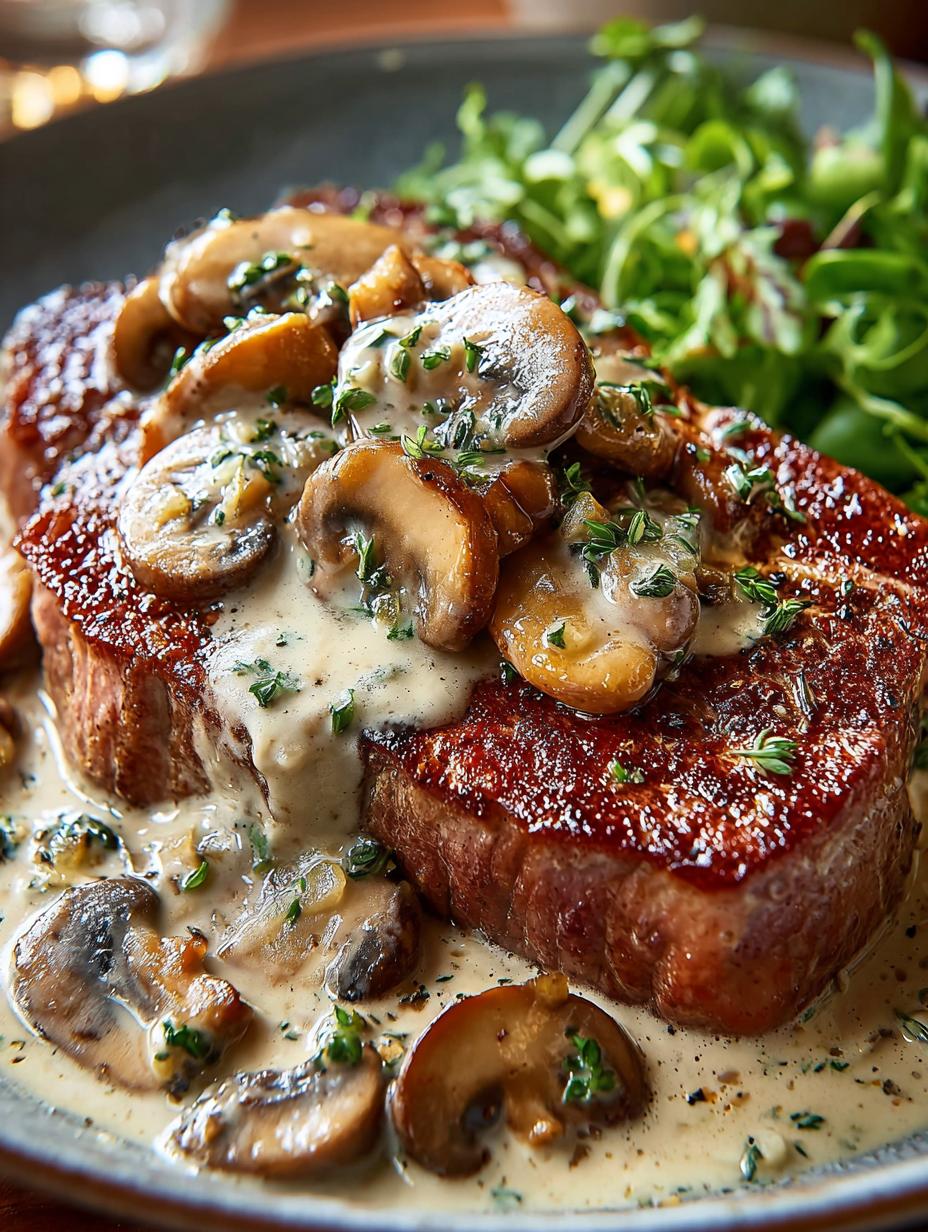 Ribeye Steaks Creamy Mushroom: 7 Steps to Perfect Dinner - Ribeye Steaks Creamy Mushroom - main visual representation