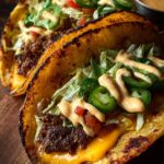 Sourdough Smash Burger Tacos