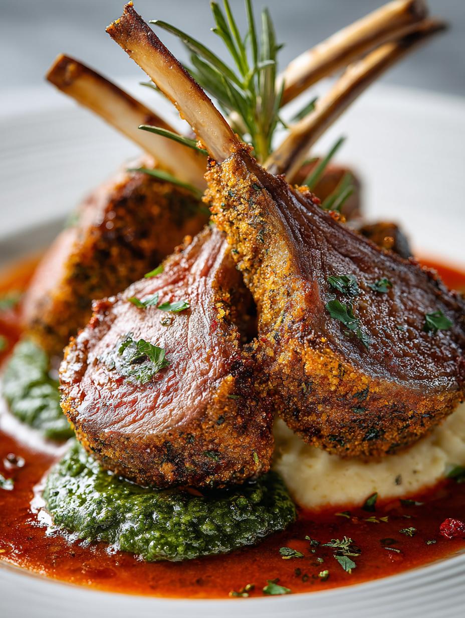 Spice Crusted Lamb Racks: 5 Gourmet Secrets for Perfection - Spice Crusted Lamb Racks - main visual representation