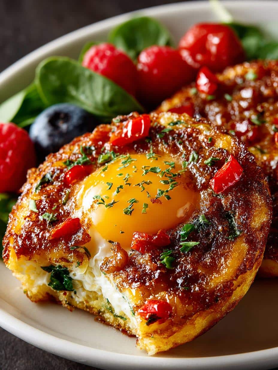 Veggie Hash Brown Egg Muffins: 12 Flavorful Breakfast Treats - Veggie Hash Brown Egg - main visual representation
