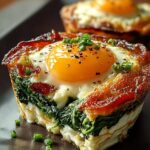 Veggie Spinach Egg Breakfast