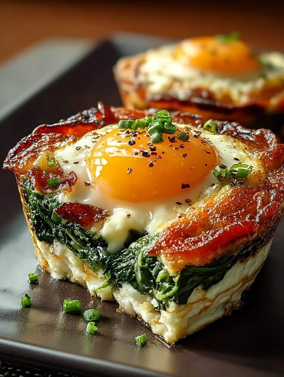 Veggie Spinach Egg Breakfast