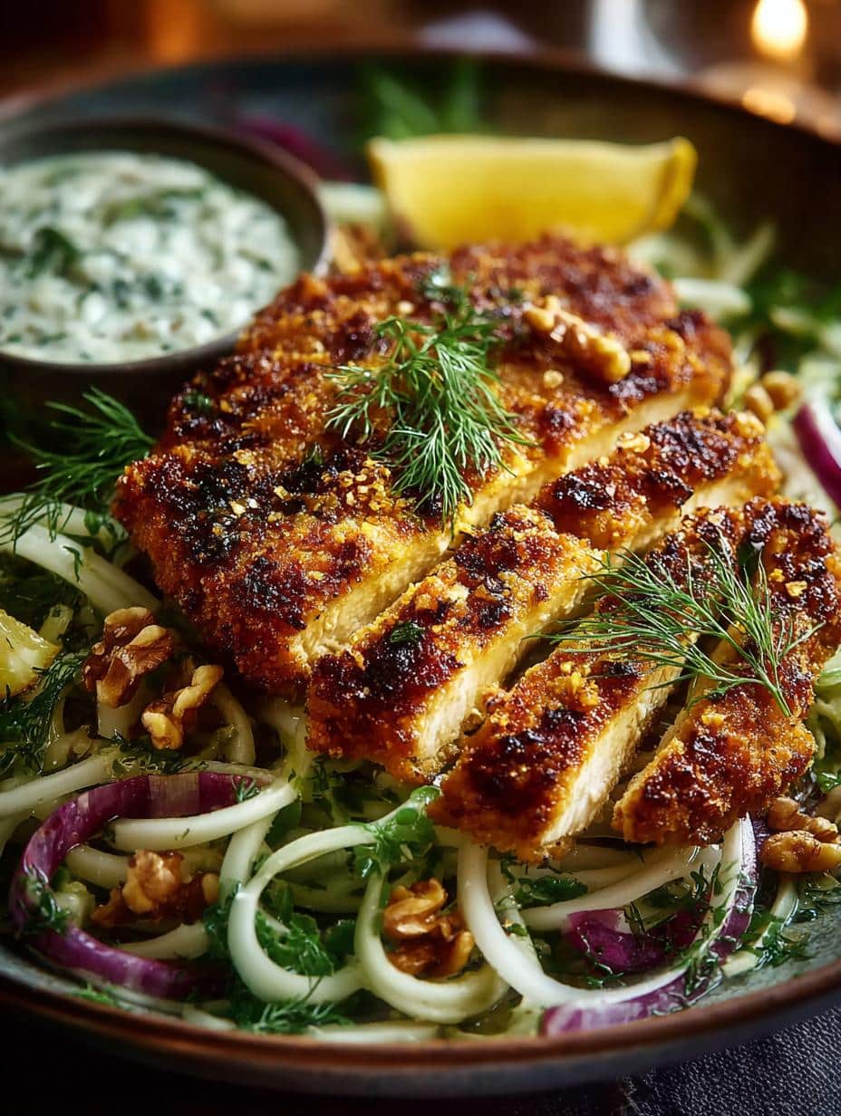 Walnut Chicken with Fennel: 7 Steps to a Flavorful Delight - Walnut Chicken with Fennel - additional detail