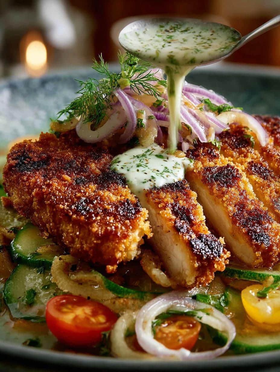 Walnut Chicken with Fennel