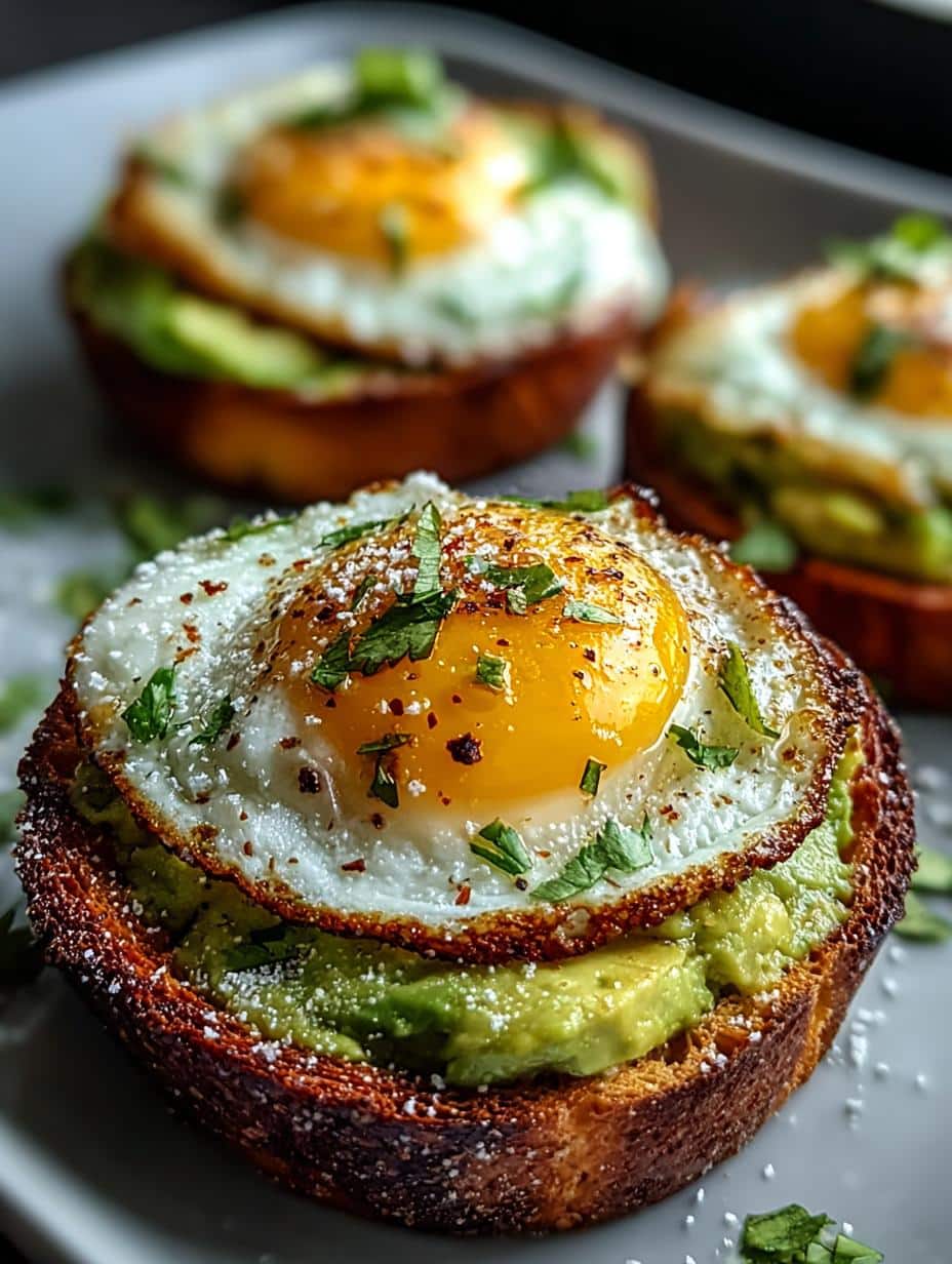 Avocado Egg Toast Cups