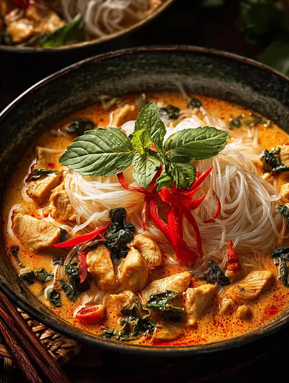 Coconut Curry Chicken Noodle