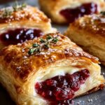 Cranberry Brie Puff Pastry