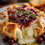 Cranberry Orange Baked Brie