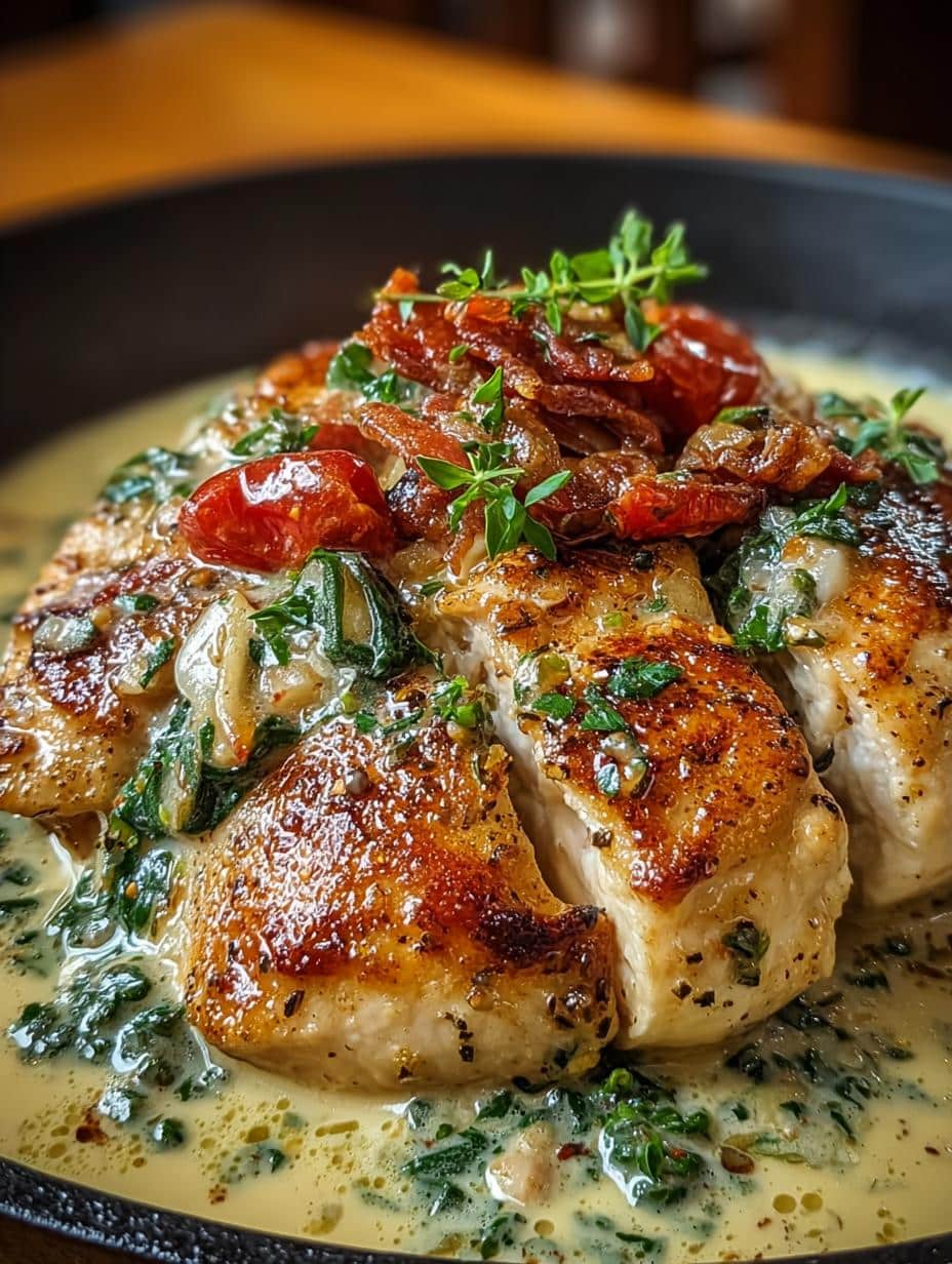 Creamy Tuscan Garlic Chicken