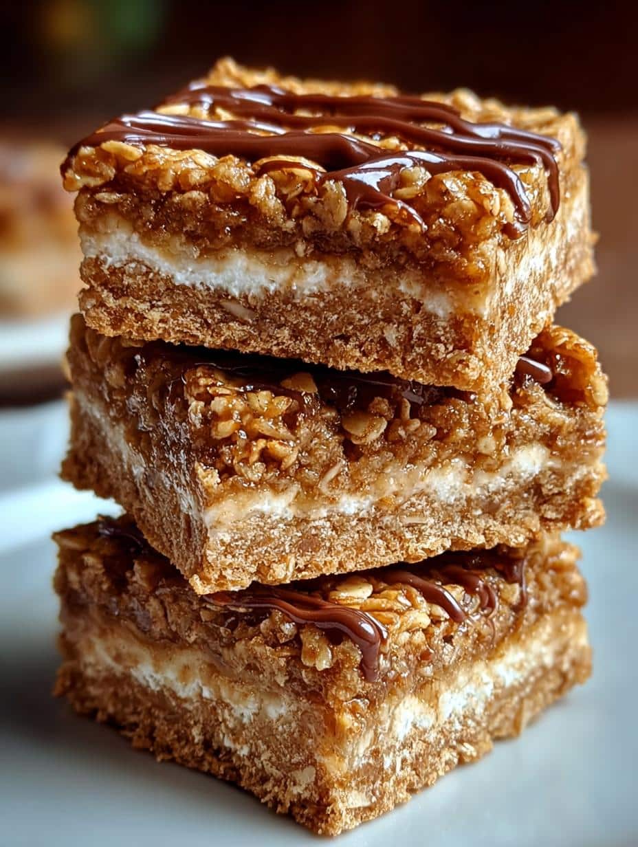 Honey Oat Dessert Squares