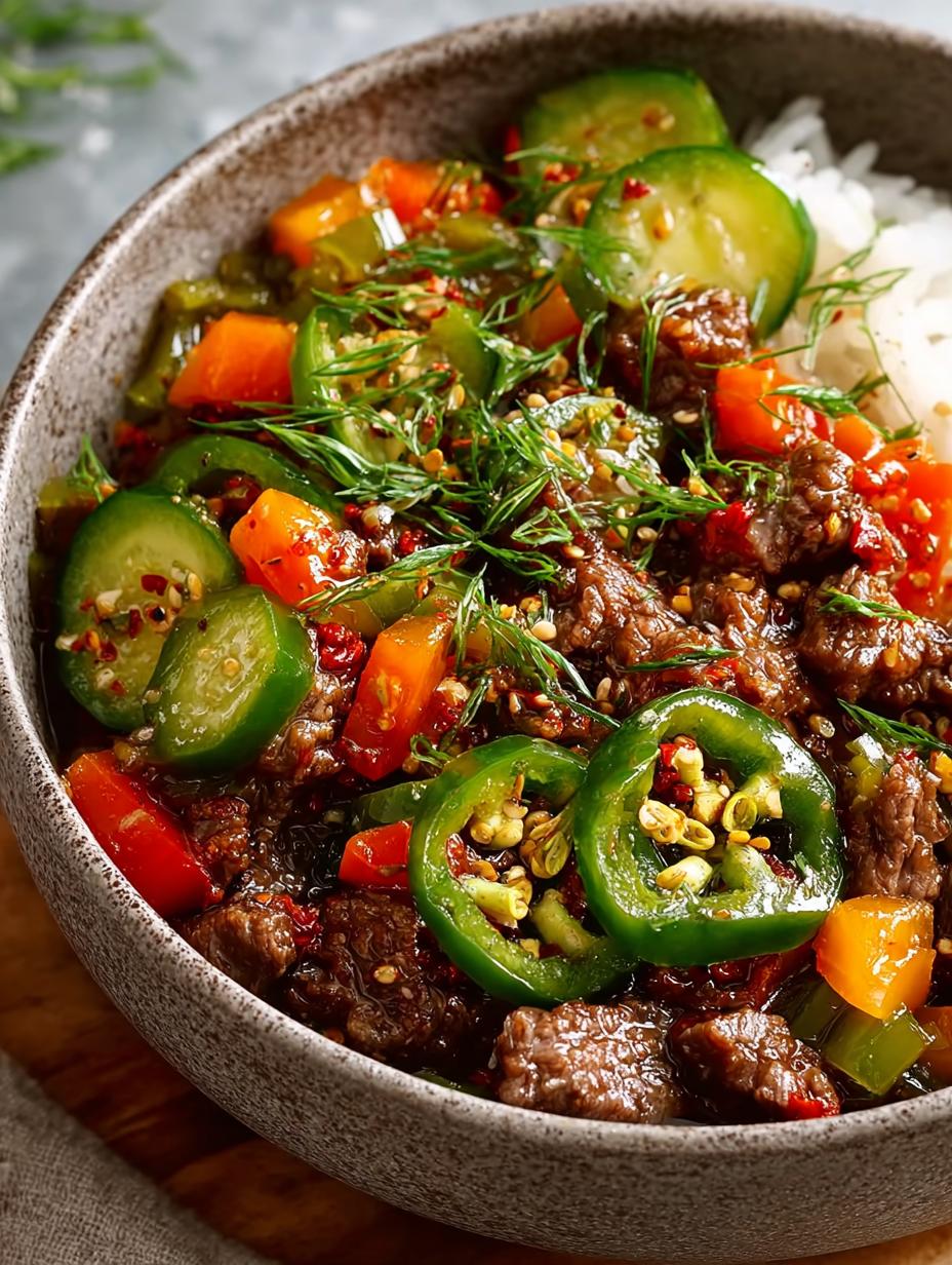 Italian Style Giardiniera Beef: 5 Bold Dinner Ideas - Italian Style Giardiniera Beef - main visual representation