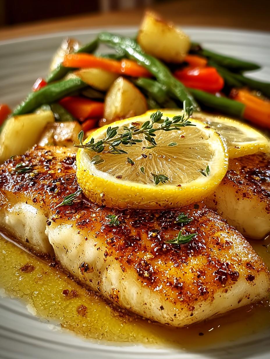 Lemon Butter Tilapia with Veggies: A Delicious Delight - Lemon Butter Tilapia with - main visual representation