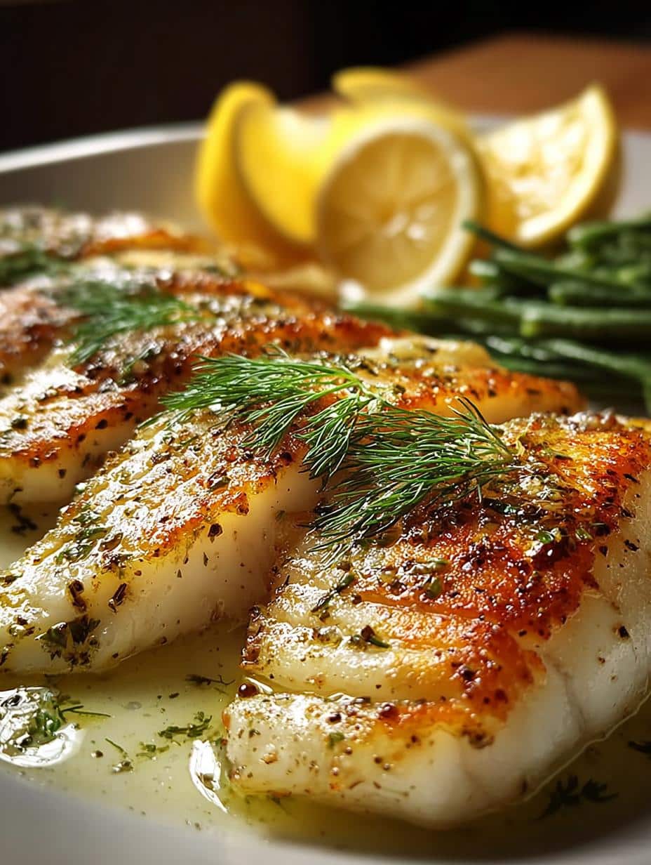 5 Bold Flavors in Lemon Dill Butter Tilapia Recipe - Lemon Dill Butter Tilapia - main visual representation