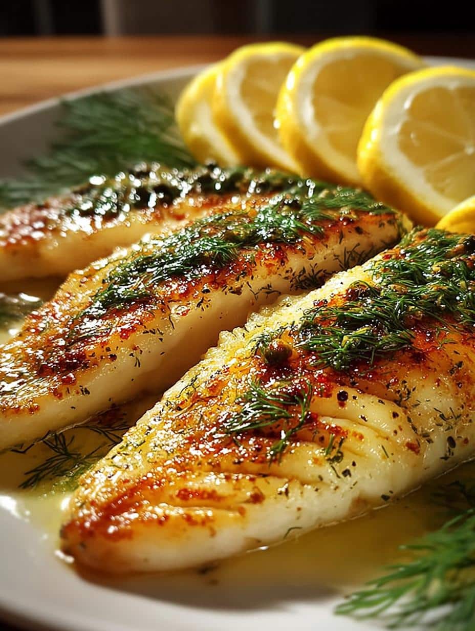 5 Bold Flavors in Lemon Dill Butter Tilapia Recipe - Lemon Dill Butter Tilapia - additional detail
