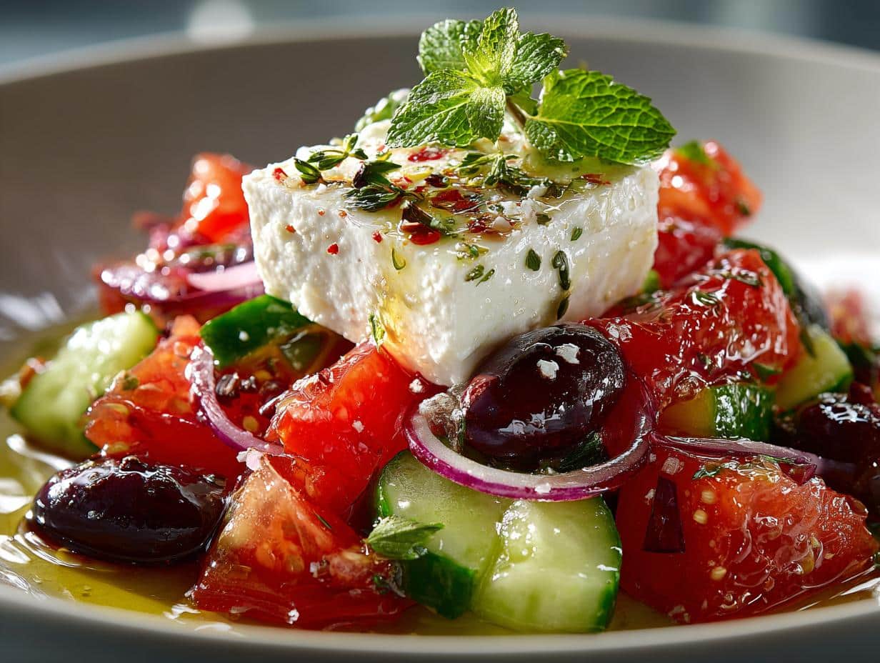 Mediterranean Greek Salad Fresh