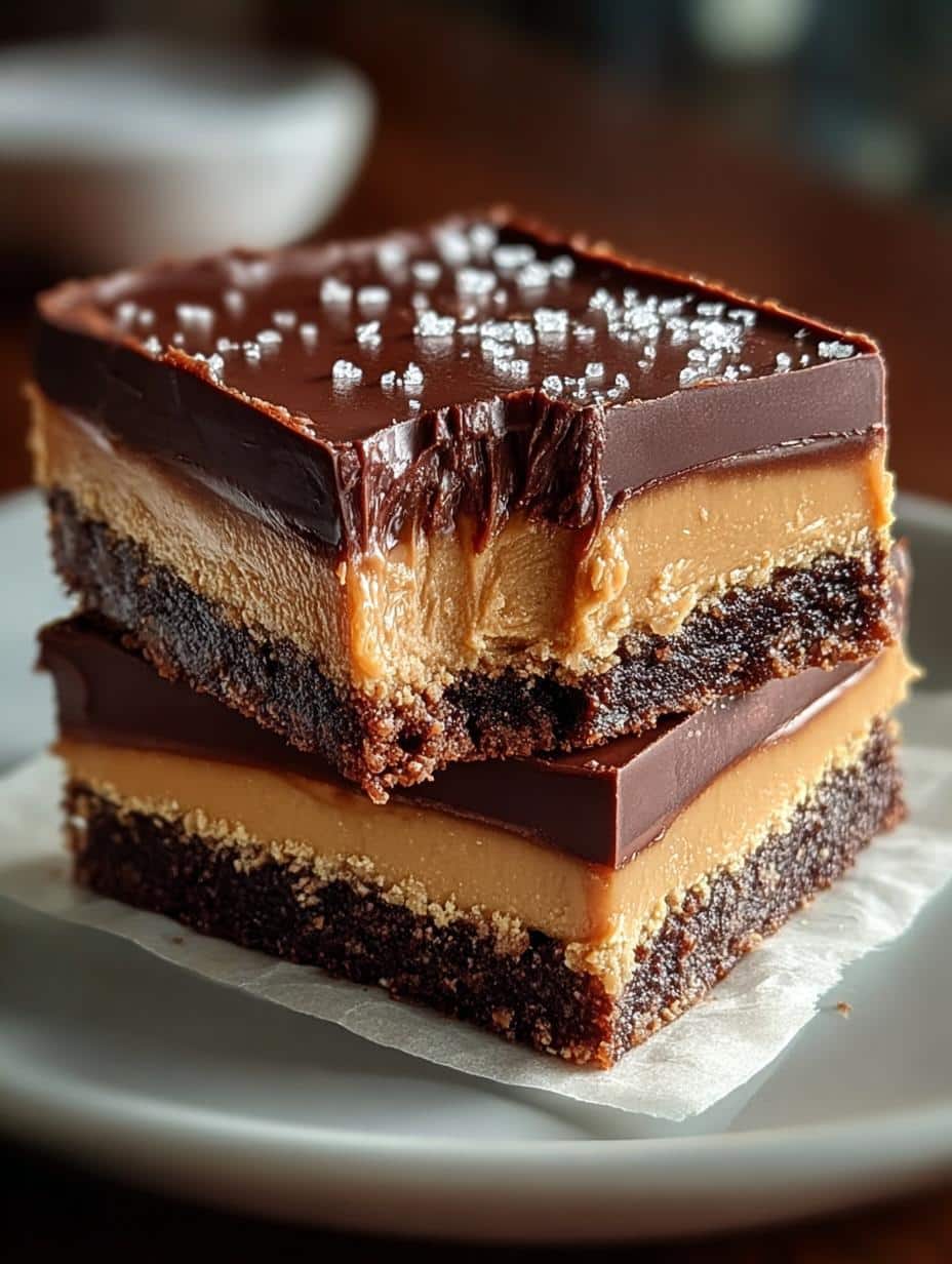 Peanut Butter Chocolate Slice