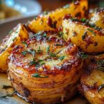 Roasted Garlic Butter Potatoes