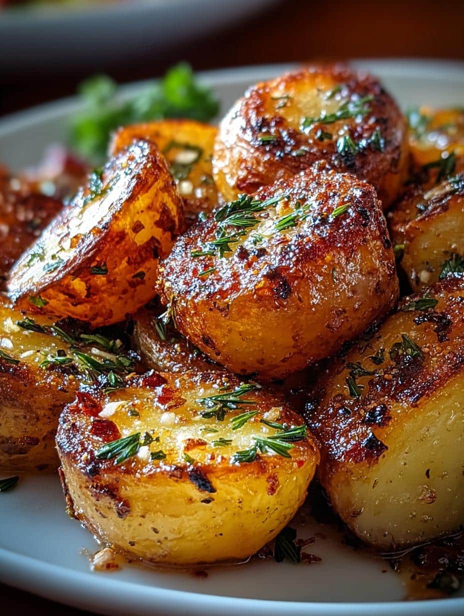Best Roasted Garlic Butter Potatoes You'll Love - Roasted Garlic Butter Potatoes - additional detail