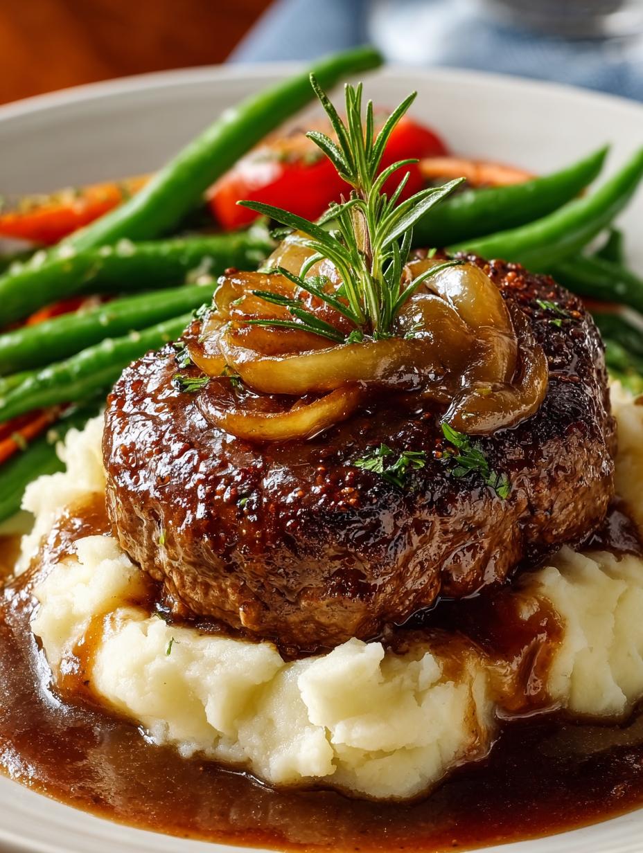 Salisbury Steak with Brown