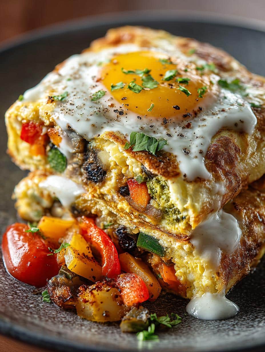 7 Delicious Sheet Pan Veggie Breakfast Burritos - Sheet Pan Veggie Breakfast - main visual representation