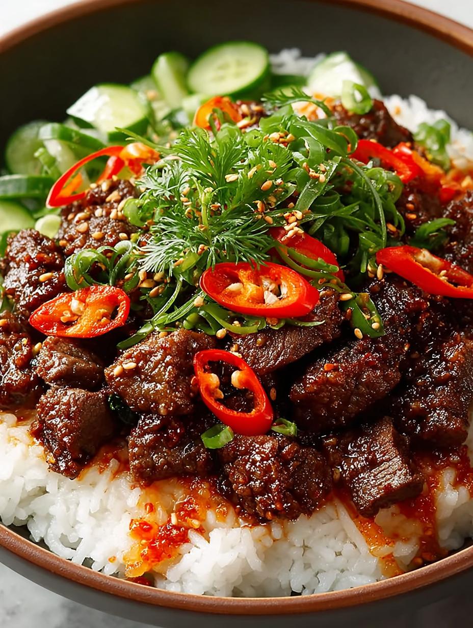 Spicy Korean Style Beef: 6 Bold Flavors That Wow - Spicy Korean Style Beef - main visual representation