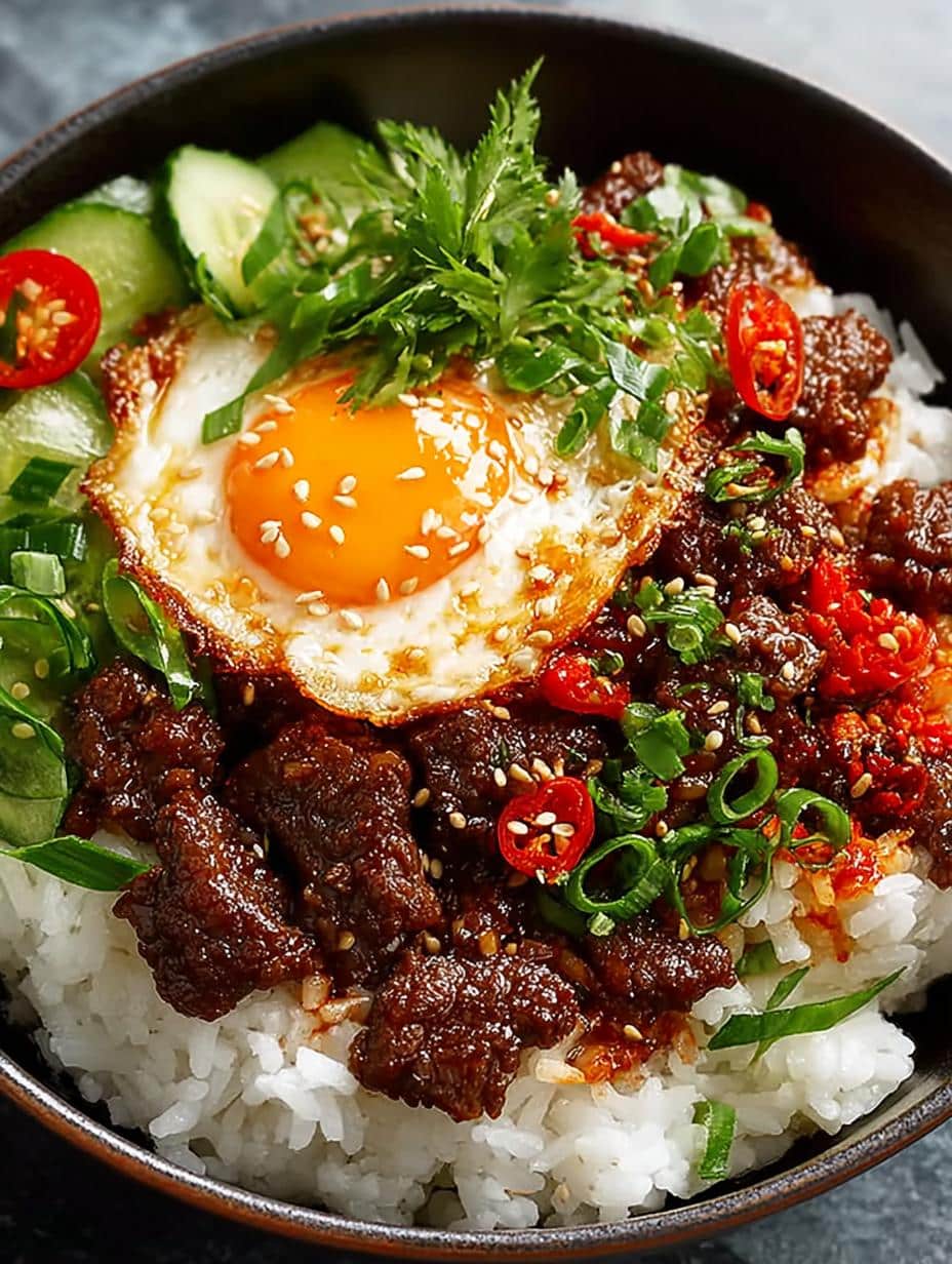 Spicy Korean Style Beef