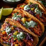 Spicy Pineapple Chicken Tacos