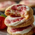 Strawberry Cheesecake Cookies