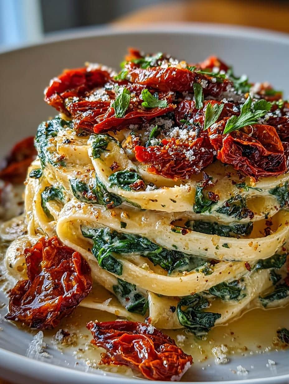 Sun Dried Tomato Spinach