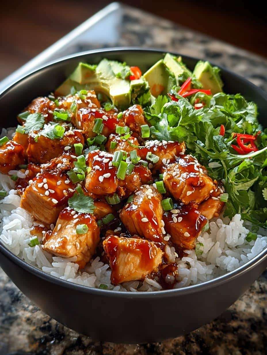 Sweet Chili Chicken Bowls