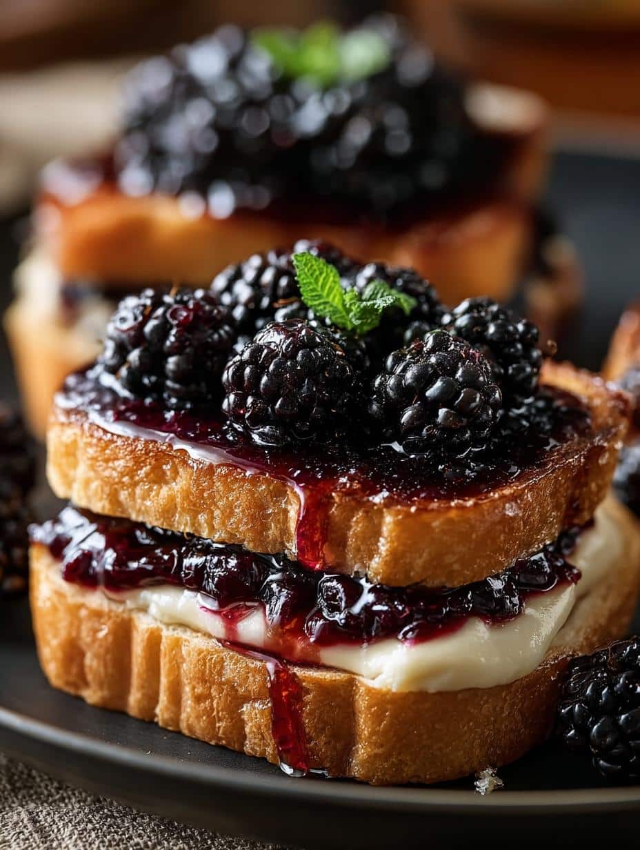 Sweet Savory Spicy Blackberry