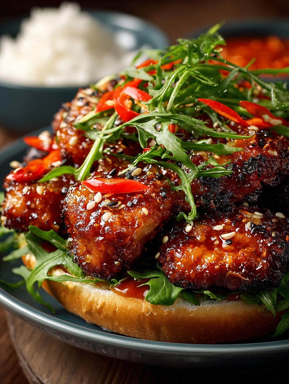 Sweet Spicy Korean Chicken