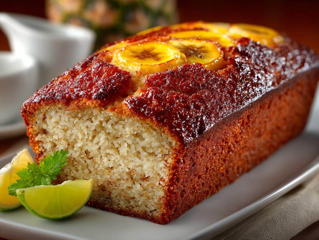 Delicious Tropical Banana Pineapple Bread Recipe - Tropical Banana Pineapple Bread - main visual representation