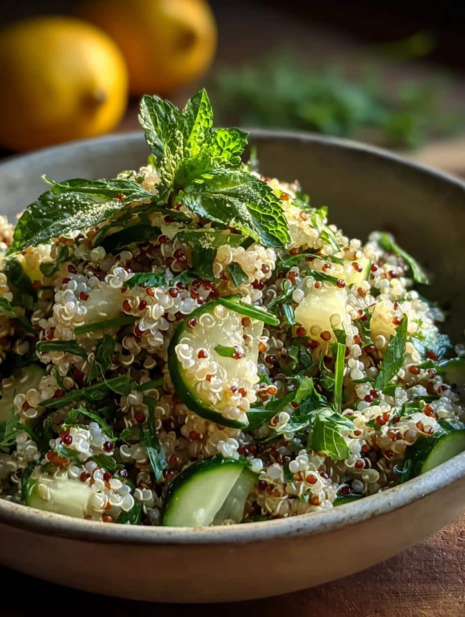 Zesty Lemon Herb Quinoa: 5 Reasons to Love This Dish - Zesty Lemon Herb Quinoa - main visual representation