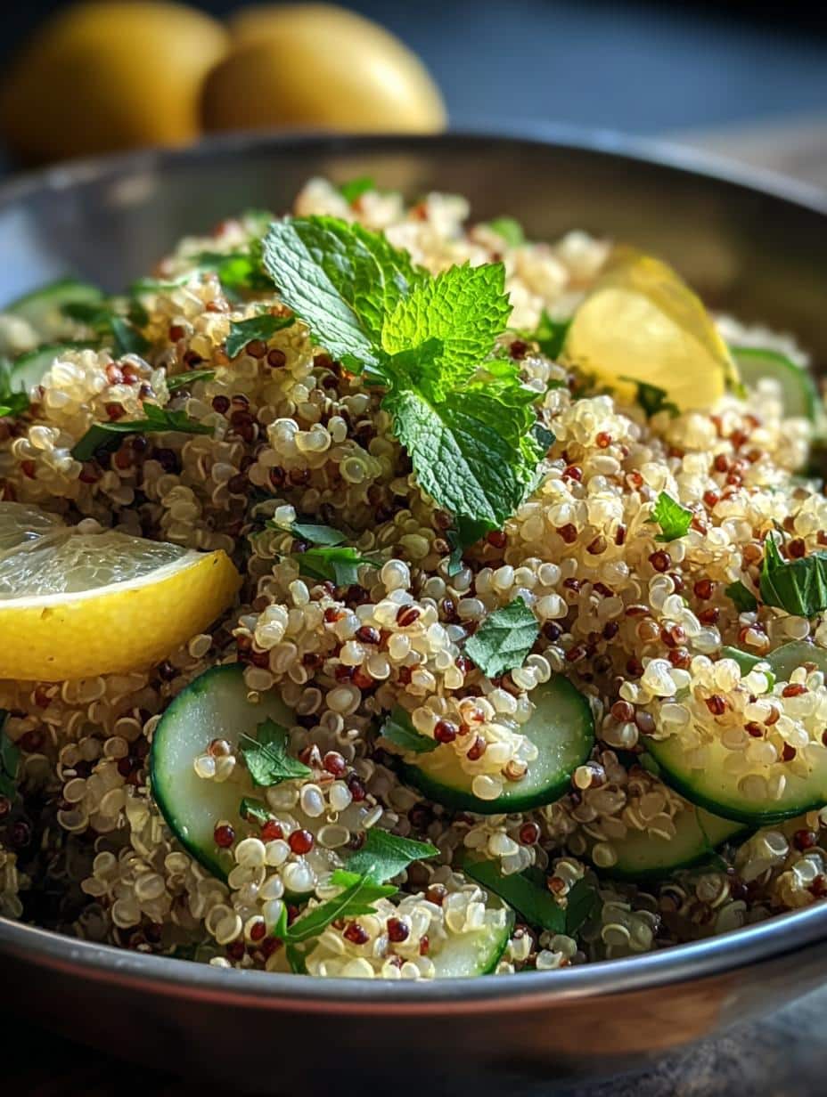Zesty Lemon Herb Quinoa